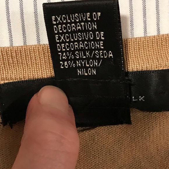 Silx By August Silk Brown & Black Leopard Print Button Up Cardigan. Sz L. - Picture 4 of 5